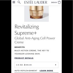 Estée Lauder Revitalizing Supreme +